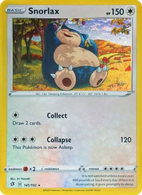 Snorlax (Cosmos Holo) 141/192  - Holofoil Miscellaneous Cards & Products - Promo
