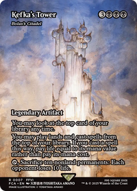 Kefka's Tower - Bolas's Citadel (Showcase) -  / Kefka's Tower (Borderless) (FCA-007) - FINAL FANTASY: Through the Ages