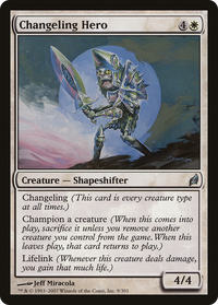 Changeling Hero [Lorwyn]