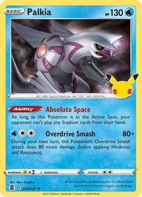 Palkia 004  - Holofoil Celebrations - Holo Rare