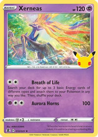 Xerneas 012  - Holofoil Celebrations - Holo Rare
