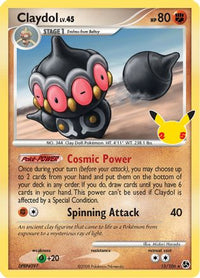 Claydol 015  - Holofoil Celebrations Classic Collection - Classic Collection
