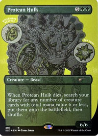 Protean Hulk (Foil Etched) -  Foil (SLD-319) - Secret Lair Drop Series
