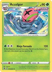 Accelgor 014  SWSH08 Fusion Strike - Rare