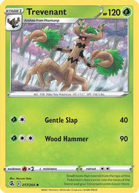 Trevenant 017  SWSH08 Fusion Strike - Uncommon
