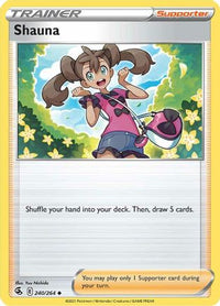 Shauna 240  SWSH08 Fusion Strike - Uncommon