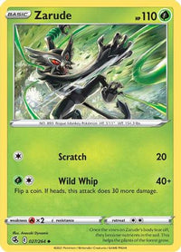 Zarude 027  SWSH08 Fusion Strike - Uncommon
