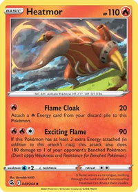 Heatmor 041  SWSH08 Fusion Strike - Uncommon