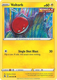 Voltorb 087  SWSH08 Fusion Strike - Common