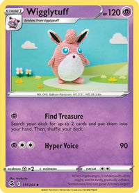 Wigglytuff 111  SWSH08 Fusion Strike - Uncommon