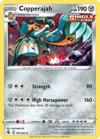 Copperajah 192  SWSH08 Fusion Strike - Uncommon