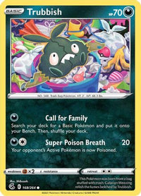 Trubbish 168  SWSH08 Fusion Strike - Common