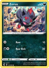 Zorua 170  SWSH08 Fusion Strike - Common