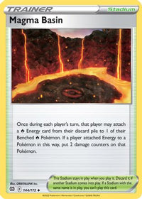 Magma Basin 144  SWSH09 Brilliant Stars - Uncommon