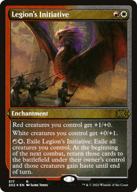 Legion's Initiative (Foil Etched) -  Foil (2X2-517) - Double Masters 2022