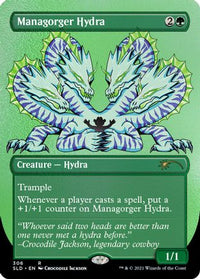Managorger Hydra (Foil Etched) -  Foil (SLD-306) - Secret Lair Drop Series