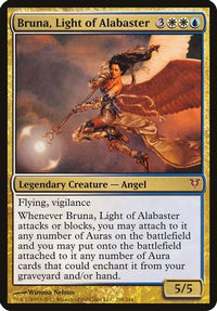 Bruna, Light of Alabaster (Open the Helvault) -  Foil (OVER-208) - Oversize Cards