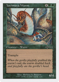 Yavimaya Wurm [Beatdown]
