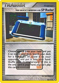 Team Galactic's Invention G-109 SP Radar - 96/111 (League Promo)/111  - Reverse Holofoil League & Championship Cards - Promo