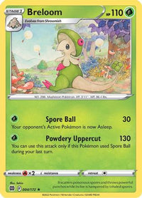 Breloom 004  SWSH09 Brilliant Stars - Rare