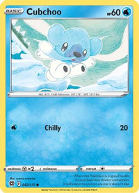 Cubchoo 042  SWSH09 Brilliant Stars - Common