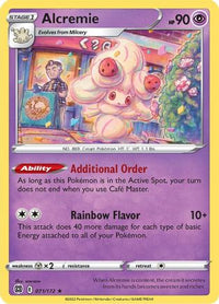 Alcremie 071  SWSH09 Brilliant Stars - Rare