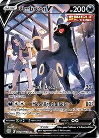 Umbreon V TG22  - Holofoil SWSH09 Brilliant Stars Trainer Gallery - Ultra Rare