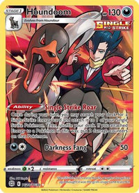 Houndoom TG10  - Holofoil SWSH09 Brilliant Stars Trainer Gallery - Ultra Rare