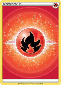 Fire Energy (2022 Unnumbered)  SWSH09 Brilliant Stars - Common
