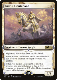 Basri's Lieutenant (Showcase) [Core Set 2021]