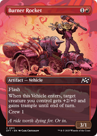Burner Rocket -  (Borderless) (DFT-311) - Aetherdrift