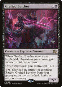Grafted Butcher (Promo Pack) [March of the Machine Promos]