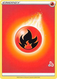 Fire Energy (#6 Cinderace Stamped)  Battle Academy 2022 - Promo