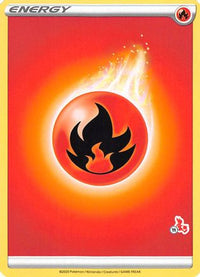Fire Energy (#11 Cinderace Stamped)  Battle Academy 2022 - Promo