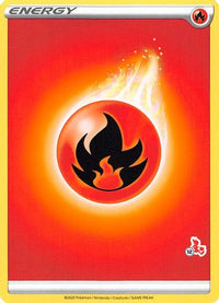 Fire Energy (#12 Cinderace Stamped)  Battle Academy 2022 - Promo