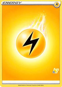 Lightning Energy (#21 Pikachu Stamped)  Battle Academy 2022 - Promo