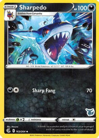 Sharpedo (Eevee Stamped) 163/264  Battle Academy 2022 - Promo