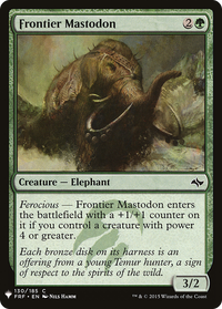 Frontier Mastodon [Mystery Booster]