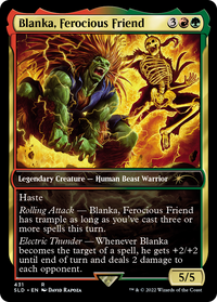 Blanka, Ferocious Friend [Secret Lair Drop Series]