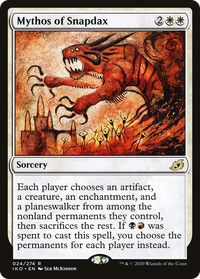 Mythos of Snapdax [Ikoria: Lair of Behemoths]