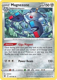 Magnezone 107  - Holofoil SWSH10 Astral Radiance - Holo Rare