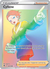 Cyllene (Secret) 201  - Holofoil SWSH10 Astral Radiance - Secret Rare