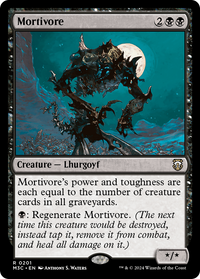 Mortivore -  Foil (M3C-201) - Modern Horizons 3 Commander