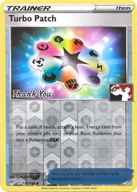 Turbo Patch (Pokemon League) [Thank You] 172/189  - Reverse Holofoil League & Championship Cards - Promo