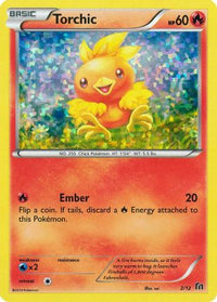 Torchic - 2/12/12  - Holofoil McDonalds Promos 2016 - Promo