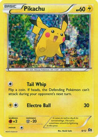 Pikachu - 6/12/12  - Holofoil McDonalds Promos 2016 - Promo