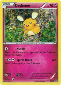 Dedenne - 10/12/12  - Holofoil McDonalds Promos 2016 - Promo