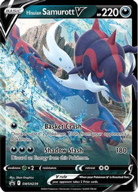 Hisuian Samurott V SWSH239  - Holofoil SWSH Sword & Shield Promo Cards - Promo