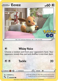 Eevee 054  Pokemon GO - Common