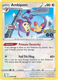 Ambipom 057  Pokemon GO - Common